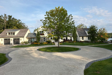Example of an exterior home design in Other