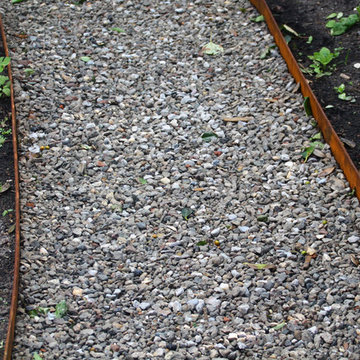 Contemporay town garden for plantlovers