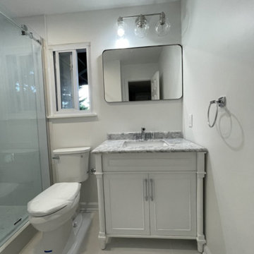 Contemporary Bathroom Remodel - Milburn