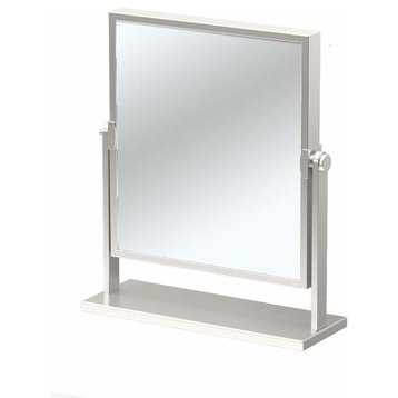 Gatco Elegant Magnified Table Mirror in Satin Nickel