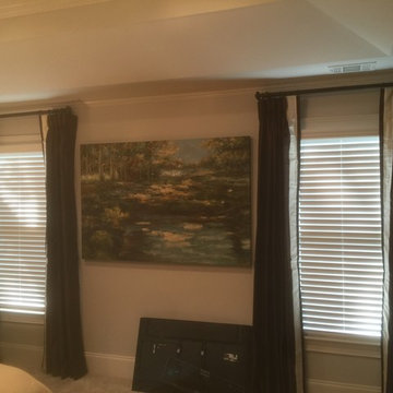 Blinds and Drapery side panels in Decatur GA