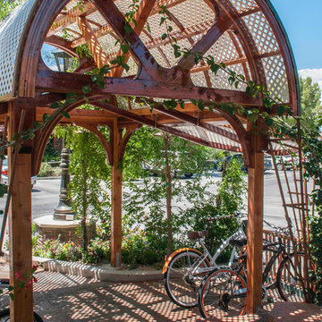 Arched Pergola- Village Retreat Re-development