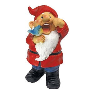 Sunnydaze Randy The Rebel Biker Garden Gnome 14 Tall Gezundheit Gunther Sneezing Gnome
