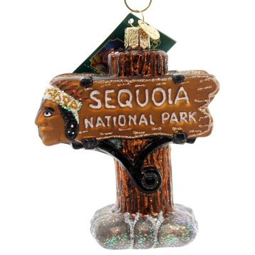 Old World Christmas Sequoia National Park indian Sierra Nevada Mountains 36176