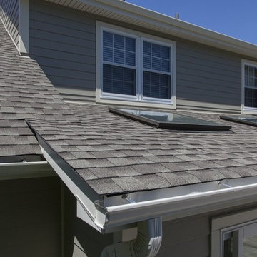 Terrific Taupe! A home with James Hardie Monterey Taupe siding & GAF roof