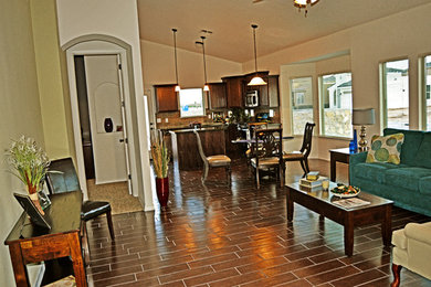 Inspiration for a southwestern kitchen remodel in Austin