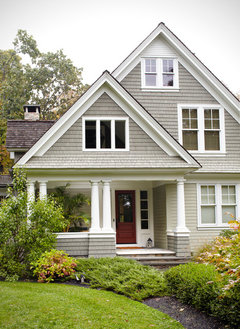 Monotone House Stuck in the 80's and Lacks Curb Appeal