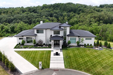 Minimalist exterior home photo in Other