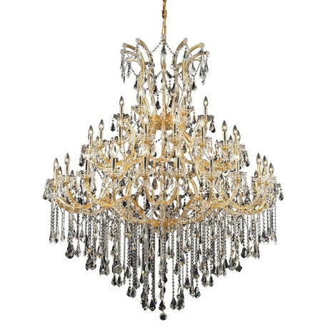 2801 Maria Theresa Collection Large Hanging Fixture, Clear, Royal Cut