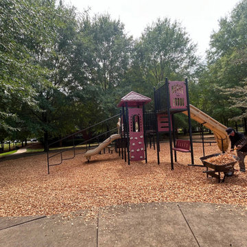 Playground Mulch Installation & Outdoor Area Refresh