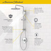 Spectra Versa Shower Kit With 4-Function Shower and Rain Head, Polished Chrome