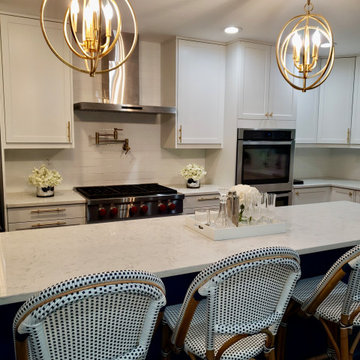 Kitchen remodeling with Semihandmade fronts