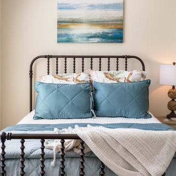 Coastal Blue Guest Bedroom