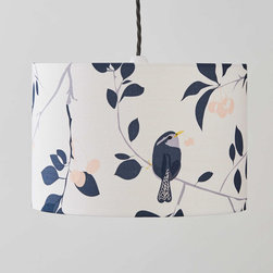 Wren & Cherry Lampshade - Pendant Lighting