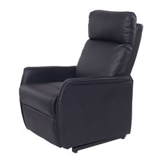 Costway PU Electric Lift Chair Power Recliner Reclining Sofa Lounge Remote