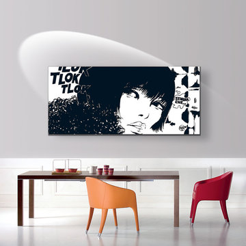 Arredamento Case e Ville con Quadri in tessuto Mycrom Art