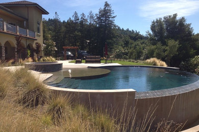 Trendy pool photo in San Francisco