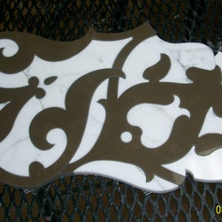 Custom Waterjet Pattern from Royal Stone & Tile - Wall And Floor Tile