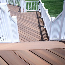 Diagonal decking