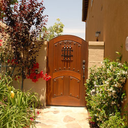 Tuscan Style Gates - Home Fencing And Gates