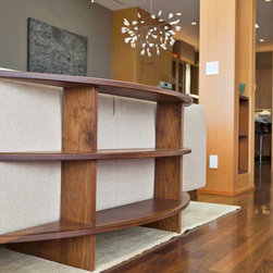 Walnut Console - Console Tables