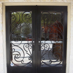 Wrought Iron Exterior Entry Doors - Products