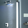 Briano MultiColor Water Powered Shower Solid Brass Built in Mixer