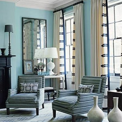 Shades with Side Panels - Curtains