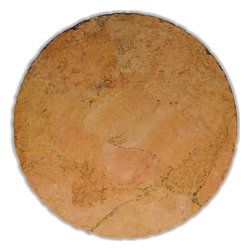 Round Marble Tops by Mathews & Co. - Furniture