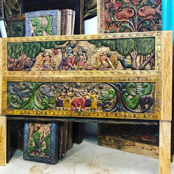 Antique Farmhouse Decor Style - Headboards