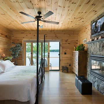 Log Homes & Cabins - Coventry Log Homes - Custom Craftsman #3