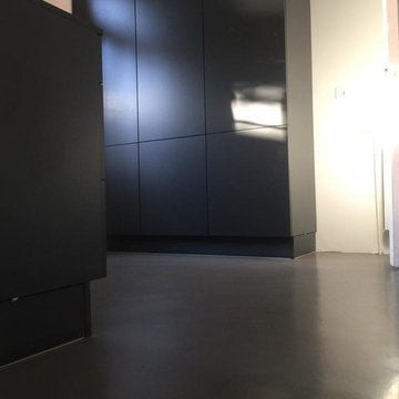 Rénovation sols sur carrelage : béton ciré Wax-Béton à Dinard