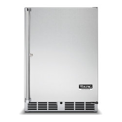 Viking 24" Undercounter Refrigerator, Stainless Steel Right Hinge | VRCO1240DRSS - Products