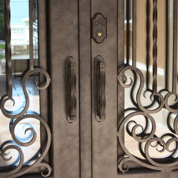 Wrought Iron Door