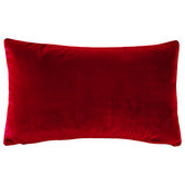 Burgundy Satin Ruffled Edge Throw Pillow Cover with Pillow Insert  (available in 16x16 or 18x18)