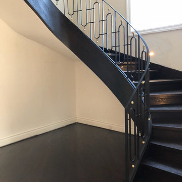 Brass ball railing
