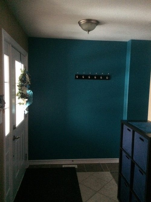 Front Foyer Accent Wall Coat Rack