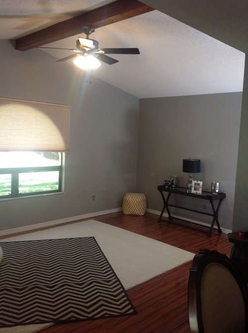 Long living room furniture layout