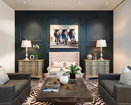 Accent Wall Living Room  Houzz