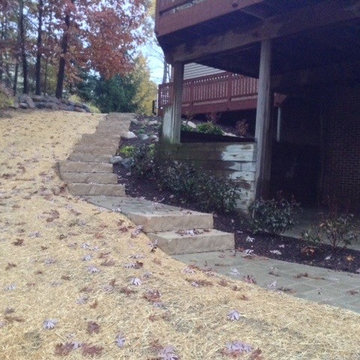 Stone steps built to last.