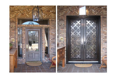 Iron Doors Before & After