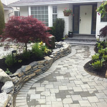walkway to front door