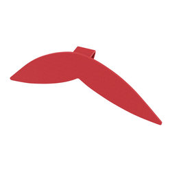 Disegnouno - 3D Printed The Prospector Mustache Clip - Decorative Objects And Figurines