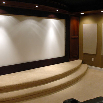 Various EQ installed theatre rooms.