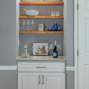 Modern Inspiration - kitchen remodel with arched opening