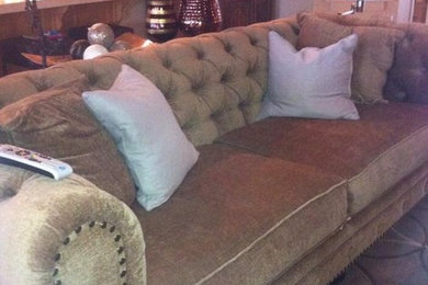 Living room - transitional living room idea in Phoenix