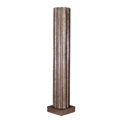 GILANI - Fluted Pedestal - Plant Stands And Telephone Tables