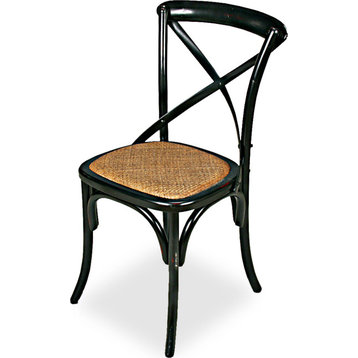 Tuileries Gardens Chair (Set of 2) - Black