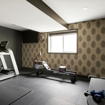 Manhattan Basement Design & Finishing | Lakeville, MN | White Birch Design