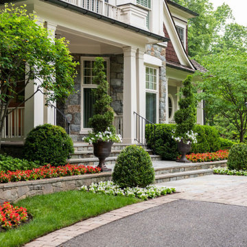 Front Stoop and Landscape